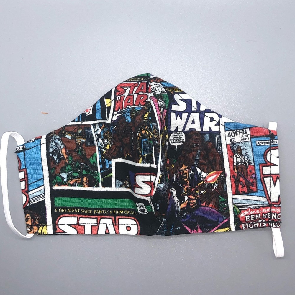 STARWARS comics fabric face mask